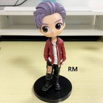 7 한국 카와이 KPOP 스타 톱 그룹 PVC 피규어 장난감 귀여운 방탄 소년 a. R.m.y 액션 인형 소녀 선물, without a box 3