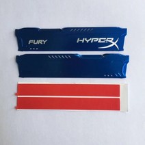 1 세트 RAM 방열판 라디에이터 냉각 방열판 쿨러 DDR2 DDR3 DDR4 데스크탑 메모리 방열 패드, 파란, 02 파란