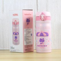 써모스원터치텀블러 어린이집 써모스 물통 텀블러 보온병 물병 원터치 보냉 써모스보온병 보온보냉 어린이, 케이티350ml핑크