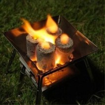 백패킹 3단높이조절 캠팩트 미니화로대 화롯대 BBQ그릴 펜션준비물