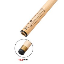 당구 큐대 3쿠션 고급 개인큐 탄소 섬유 샤프트 풀 큐 스틱 팁 용 조인트 총알 샤프트, 10.5mm3142