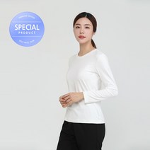 굿유니폼 고신축 크루넥 긴팔티셔츠 기능성 발열 내의