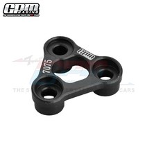 알루미늄 7075 스티어링 칼럼 마운트 TYA-1/10 4WD XV-02 프로 섀시-58707 용, 03 BLACK