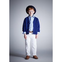 [빈HU] BW11CK01BU 블루 니트 브이넥 가디건