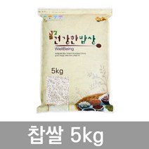 (잡곡) 2022년 찹쌀5kg 찰지고 맛있는 국산 햇 찹쌀