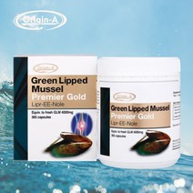 ORIGIN A 오리진에이 초록입홍합 프리미어 골드 4000mg 365정, 1개