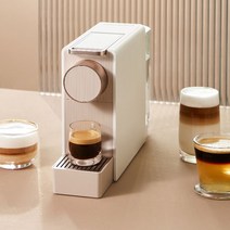 가정용 원두 커피머신 반자동 전자동 까페 커피기계 사무실 수동, 골드캡슐 커피머신 수입캡슐 20개 포함