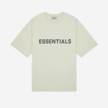 [정품] 에센셜 3D 실리콘 아플리케 박시 티셔츠 알파파 세이지 - 20FW Essentials Silicon Applique Boxy T-Shirt Alfafa Sage