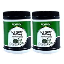 Morever 모에버 스피루리나 1000mg 300정 2팩