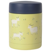 나우디자인 더블 월드 스테인리스 스틸 푸드자, Goats, 354.9ml