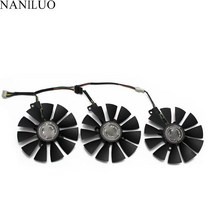 ASUS Strix GTX 1060 OC 1070 1080 1080Ti RX 480 T129215SU 87mm 그래픽 카드 쿨러 팬, 04 EVE 3PCS