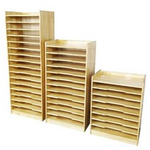 도면 수납장 사무실 종이 그림 판지 서랍장 정리함, 12단