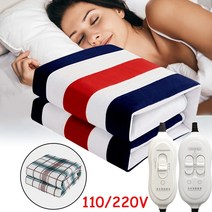 전기매트 220 V 110V 두꺼운 히터 전기 담요 히팅 매트리스 온도 조절기 난방 겨울 바디 워머, 01 as pictures