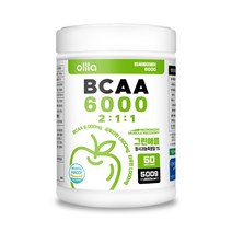 올라 BCAA 파우더 6000 그린애플 500g, 1개