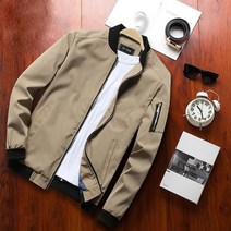 남자 소매 지퍼 블루종 자켓 하늘비즈 C11 O744D370