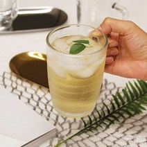 글라스락 강화 유리 머그잔, 350ml, 4개