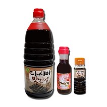 (추천)다시마맛간장1.5L+홍게맛장200ml+다시마간장100ml 기장 국물 간 나물무침 만능 요리사