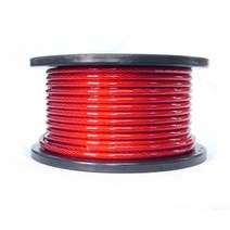 4게이지 CCA 주석도금선 /앰프작업 CCA 전원선/접지선/베터리선 /4G 배터리선, 블루 1m, 오디오렉스 4게이지 주석도금선
