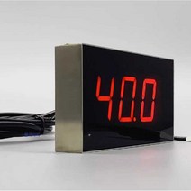 목욕탕 디지털 온도계 사우나 스양자 프로브 온도계, ST-1N스테인리스벽걸이형