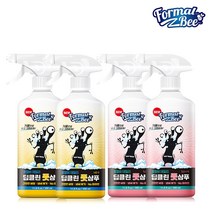 포멀비 데일리 클린 풋삼푸 복숭아향 350ml 2개+레몬향 350ml 2개
