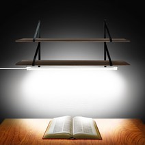The크리스탈 USB 5V LED바 간접등 무드등 조명등 LED전구 터치형 스위치형, 듀얼스위치 52cm 3색 스위치조절