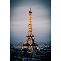 사랑의 도시 파리 에펠탑 전경 우드 직소퍼즐 아름다운 풍경화 재물 행운 들어오는 조각퍼즐 집순이 선물 쉬는 시간 즐기는 그림퍼즐 집콕취미 스트레스 해소 최신상, 에펠탑 전경 풍경 퍼즐도안09, 300조각
