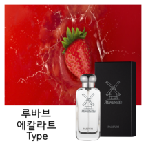 루바브 에칼라트 Type 30ml/50ml/100ml/시향카드 니치 향수 미라벨 퍼퓸 완벽 재현 싱크로율, 04. 100ml