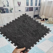 카페트 매트 두꺼운융 면접합 버블 거실 침실 대면적 업소용청소기, C07-30x30x0.6CM30매입, T07-그레이