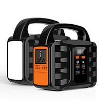 240v 110v 100w 태양 광 발전기 220v 휴대용 발전소, [02] 주황색