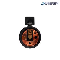 현대 램프용 키소켓 E26 전구소켓 램프소켓 키이소켓, 키소켓-블랙
