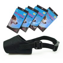 공공장소 짖음방지 반려견 입마개 닥스훈트 시추 시츄, 1개, S