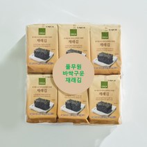 풀무원 들기름으로 바삭구운 재래김 60g/재래도시락김 어린이반찬 5g*12봉
