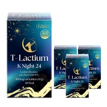 프랑드유로 타트체리 락티움 K Night 24 정 테아닌 1000mg, 4개, 60정