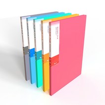 [인터탑] A4 프리미엄 클리어 파일 고급형 10매 20매 40매 5개팩무료 배송, 민트, 20매 (5개)