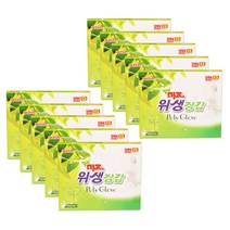 크린손 미즈 위생장갑 100매, 10개