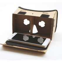 가상 현실 안경 Google Cardboard 3D VR 영화 Xiaomi 용 iPhone 스마트 폰 헤드셋, 2 3D Glasses