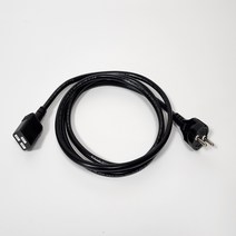 컴퓨터 사각 파워 코드 16A 250V 2m C19콘넥터 UPS전용 전원 코드선