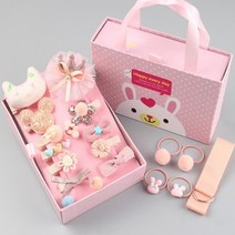 18종 제공 여아머리핀 조카선물 유아머리핀 어린이날선물 유아머리띠 여아머리띠 여아머리핀 초등학생머리띠 어린이헤어밴드 아동머리띠 유아악세사리 키즈머리띠 토끼머리핀 키즈헤어핀 입학선물