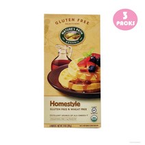 Natures Path Waffles Gluten Free Home-Style 네이쳐스패스 홈스타일 글루텐프리 와플 6개입 210g 3팩