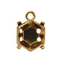 파디코 쥬얼리 세팅베이스, C 육각형 9 x 10 mm, 1개