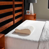 템퍼페딕(Tempur-Pedic) Tempur-Pedic Tempur 여행용 목 배게 화이트, Pillow, Medium Cooling