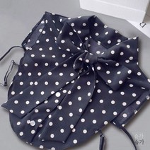 페이크카라 넥케이프 넥카라 목카라 프론트 보타이 인조 칼라 셔츠 여성 도트 분리형 스웨터 레오파드 Ne