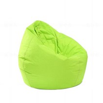 게으른 BeanBag 소파 커버 의자없이 필러 옥스포드 헝겊 Lounger 좌석 콩 가방 Pouf 퍼프 다다미 거실, 07 green
