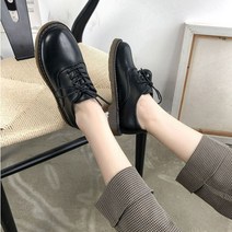 에이치플러스몰 통굽 로퍼 단화 플랫 여성구두 2컬러 여성화 L803