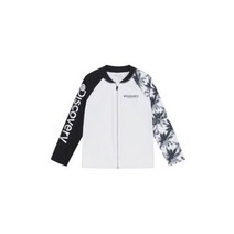 디스커버리 키즈 집업 래쉬가드 DKSW62131-OW