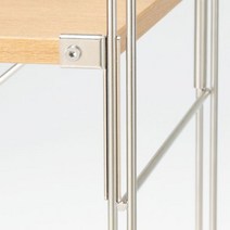 무인양품 MUJI 스테인레스 SUS 유닛선반 높이조절 부속 4개세트, 스테인레스 4개세트 4548076580850