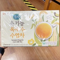[샘표] 순작 유기농 옥수수수염차 120g (1.5gx80티백), 단품, 단품