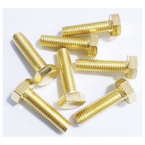 신주육각볼트 황동재질 M6X35 1봉 200개 황동볼트