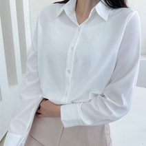 [엔타임] YUI. 여성 링클프리 기본 셔츠. 고급원단