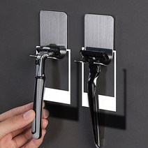 스텐레스 면도기거치대 면도기걸이 전선 주방 욕실 다용도 걸이 3P, 3개